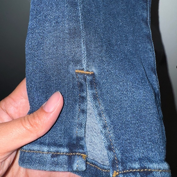Good American High Waisted Good Legs Twisted Slit Jeans in Indigo size 4/27 - Picture 9 of 15